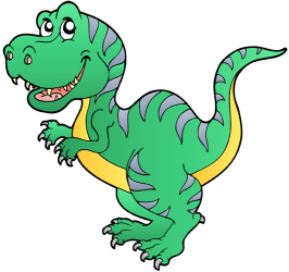 Tiranosaurio rex, dinosaurio carnívoro bípedo Juego