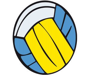 El balón de voley playa en varios colores Juego
