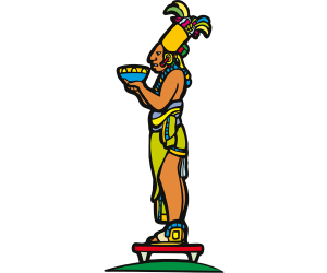 Mago Maya en un ritual sagrado Juego