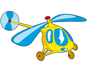 Pequeño helicóptero amarillo Juego