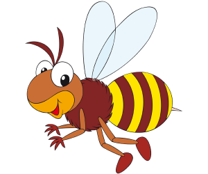 Una abeja, un insecto polinizador muy importante Juego