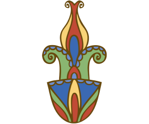 Una representación egipcia de una flor Juego