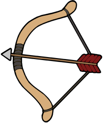 Arco y flecha, un arma antigua e histórica Juego