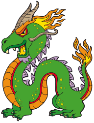 Dragón chino, criatura legendaria oriental Juego