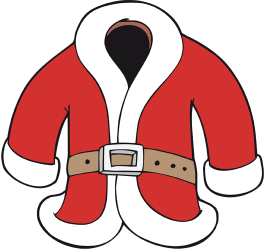 El abrigo rojo y blanco de Papá Noel Juego