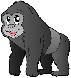 Gorila, el primate viviente más grande Juego