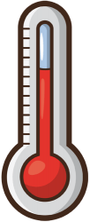 Termómetro, instrumento de medición de temperatura Juego