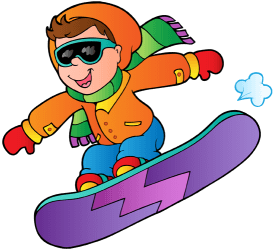 Un snowboarder en un salto Juego
