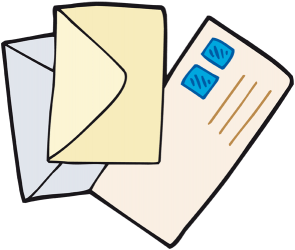 Algunas cartas, la correspondencia en papel Juego