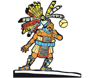 Antiguo jugador de pelota de Mesoamérica Juego