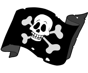 Bandera Jolly Roger, la bandera de los piratas Juego