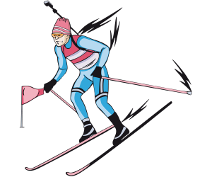 Biatlón, esquí de fondo y tiro deportivo Juego