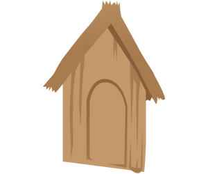 El segundo cerdo construye una casa de madera Juego