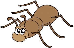Hormiga, insecto que vive en un hormiguero Juego