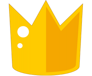 La corona real del Rey o la Reina Juego