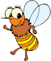 Las abejas producen la miel Juego