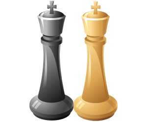 Los dos reyes, los objetivos en el ajedrez Juego
