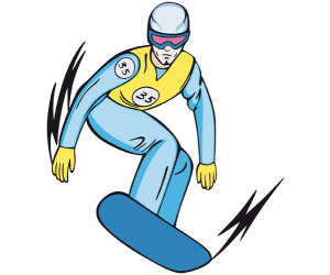 Snowboard, una competición de snowboard Juego