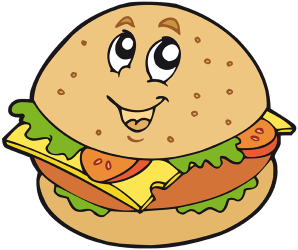 Sándwich de hamburguesa. Hamburguesa con queso Juego