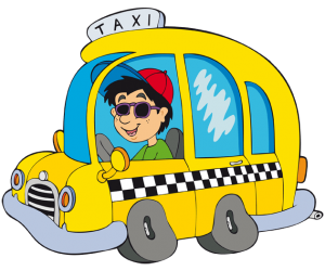 Taxi amarillo, transportes puerta a puerta Juego