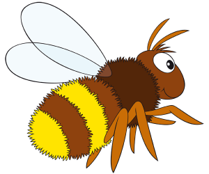 Un abejorro, un robusto insecto volador Juego