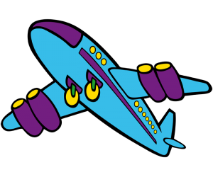 Un avión de pasajeros después del despegue Juego