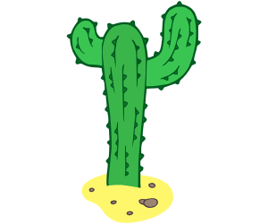 Un cactus del desierto norteamericano Juego