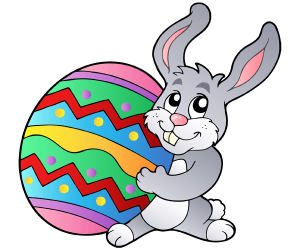 Un huevo de Pascua pintado en varios colores Juego