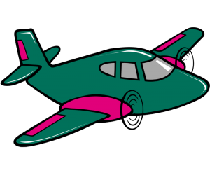 Un pequeño avión bimotor en pleno vuelo Juego