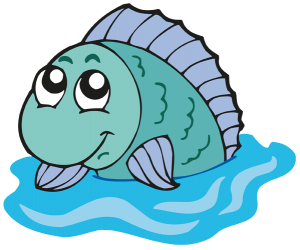 Un pez con la cabeza fuera del agua Juego