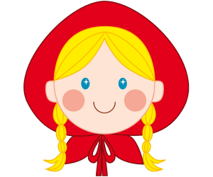 Una niña con una capucha roja Juego