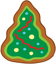 Árbol de Navidad, una galleta de Navidad Juego